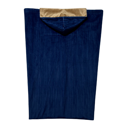 Cocoona All-in-One Baby Bunting, Blue Stripe with Tan Lining