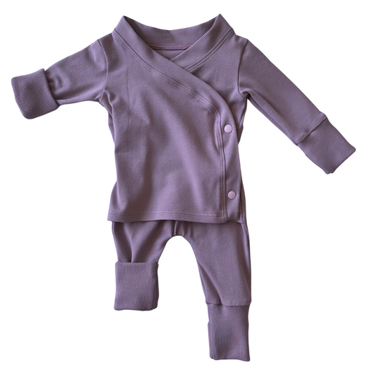 Grow-With-Me Romper for Skin-to-Skin, Purple