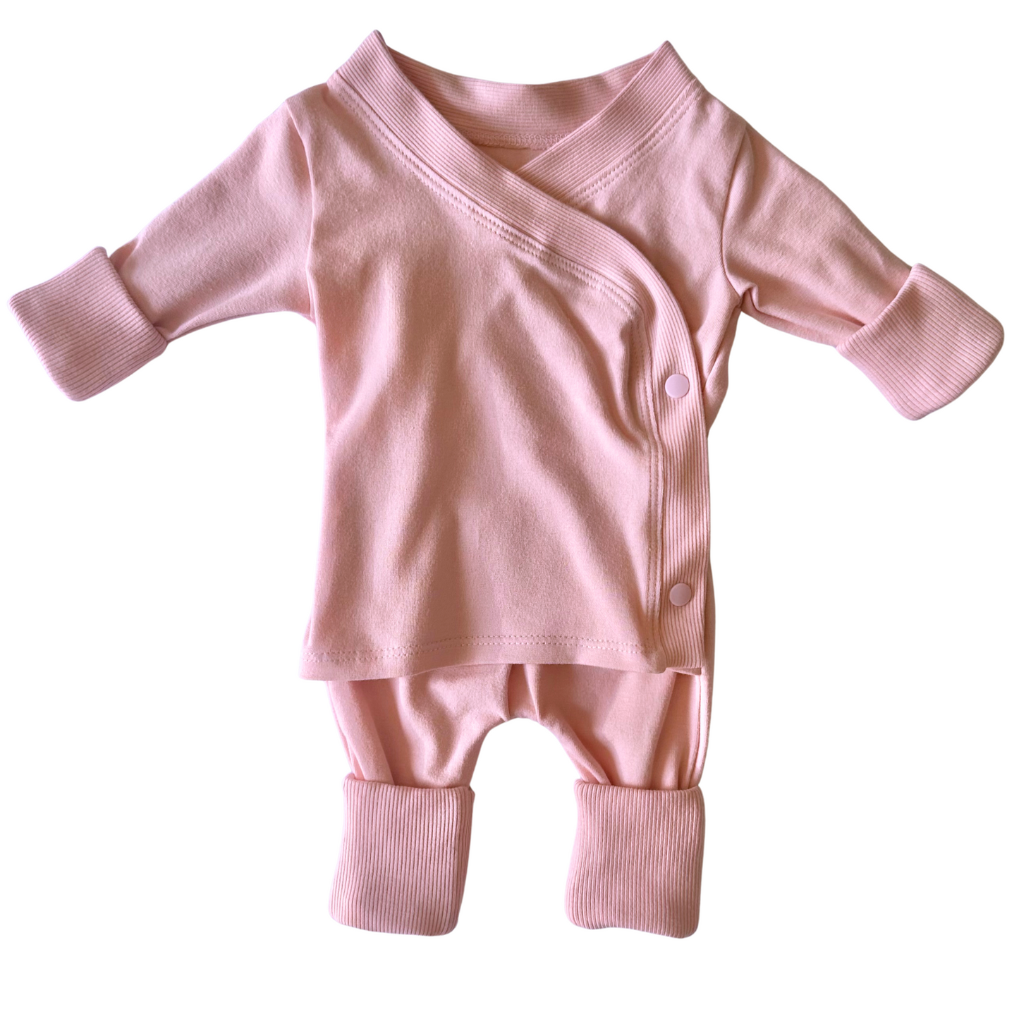 Grow-With-Me Romper for Skin-to-Skin, Pink