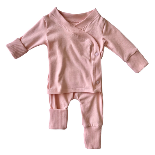 Grow-With-Me Romper for Skin-to-Skin, Pink