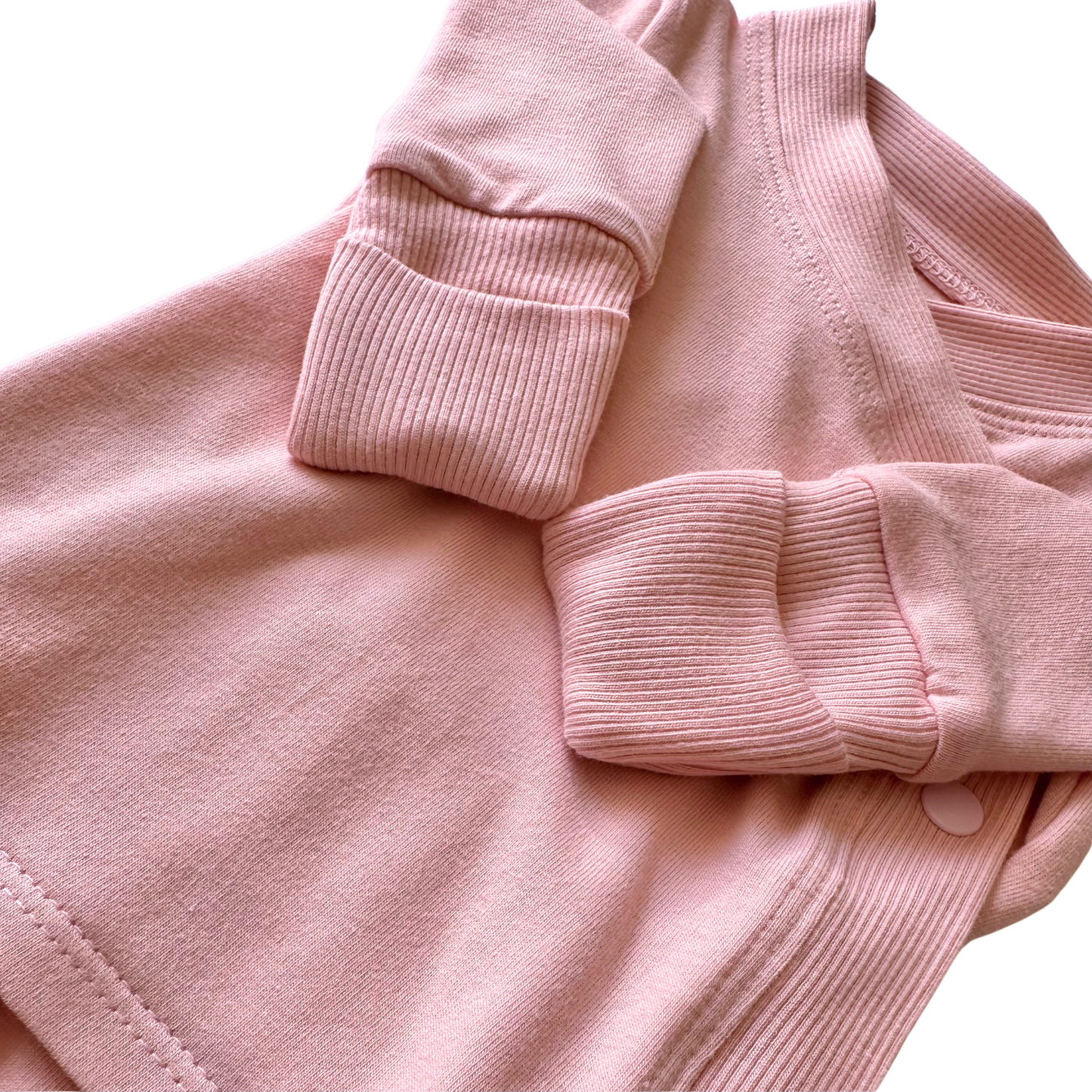Grow-With-Me Romper for Skin-to-Skin, Pink