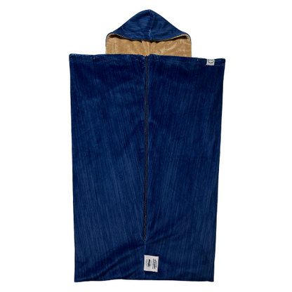 Cocoona All-in-One Baby Bunting, Blue Stripe with Tan Lining