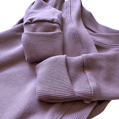 Grow-With-Me Romper for Skin-to-Skin, Purple