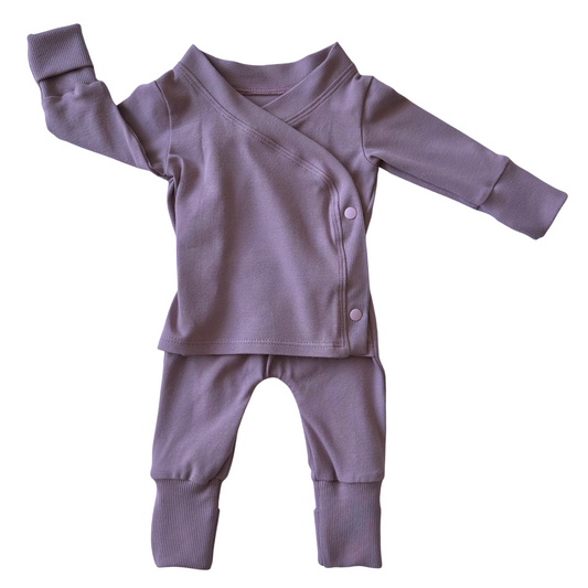 Grow-With-Me Romper for Skin-to-Skin, Purple